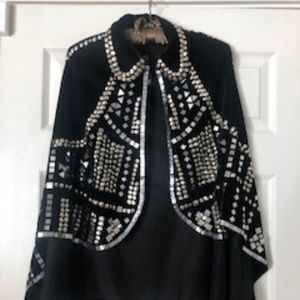 Free People stud cape